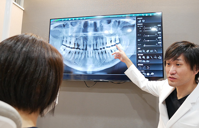 検査とカウンセリングを行います